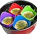 4 pack Egg Poacher, CLKjdz Silicone Egg Poacher Cups Pods BPA Free Poached Egg Maker Set for Pot, Pan, Microwave - Dishwasher Safe