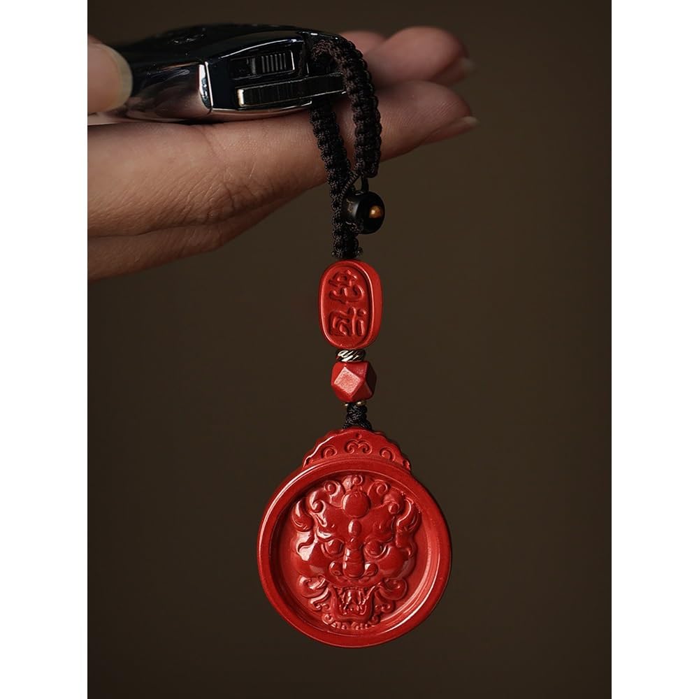 Breloczek do Samochodu Cinnabar Pixiu Men And Women's Zodiac Year Gift Car Keychain Backpack Pendant Portable Decoration