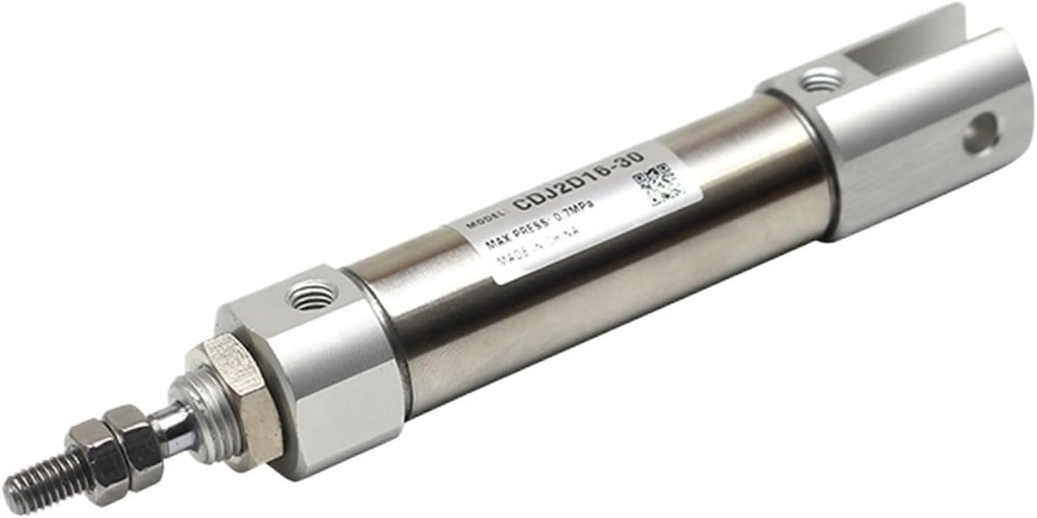 Mini pneumatyczny pojedynczy kij Cylinder pneumatyczny CJ2D dwustronnego działania z pojedynczym prętem Sworznie sworzniowe Skok 5–100 mm Otwór 10 mm/16 mm(Stroke 55mm,CJ2D10 Bore10mm)