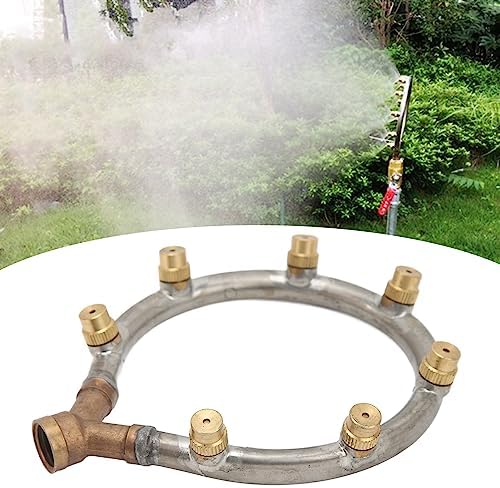 Annular Nozzle, Multi Design Multifunctional Annular Nozzle G3/8 Female Thread Shaped Atomizing Nozzles for Faucets Quick Connectors and Car Wash Water Tools (7 Head)