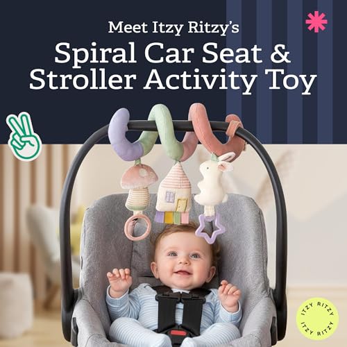 Image of Itzy Ritzy SPRL8497 Spiral, Pastel Rainbow