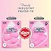 AOA Studio Collection Makeup Sponge Set Makeup Blender Latex Free and High-definition Super Soft Set of 6 Makeup Blender For Powder Cream and Liquid, Beauty Cosmetic Beveled Shape (Pink)