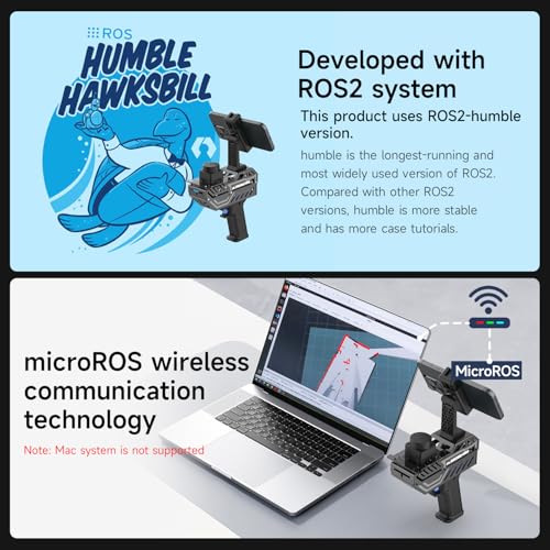 Image of Yahboom Handheld Scanning Lidar 3D Mapping Navigation Supports APP,ROS2,Linux, 6-Axis IMU MicroRos Communication with Multiple Radars (VM Software Not Support MAC) (with X3 Pro)