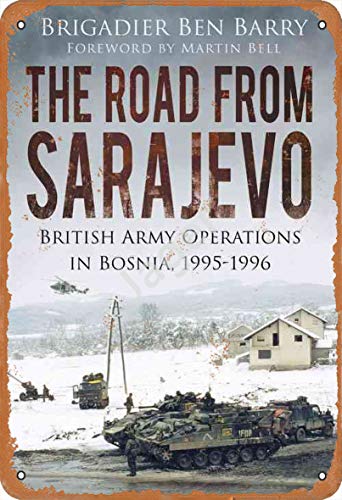 Jager The Road from Sarajevo Retro Metal Decor Wall Plaque Vintage Tin Sign