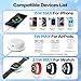 Wireless Charger, Wireless Charging Pad for iPhone 17/16/15/14/13/12 Series, Wireless Magnet Mag Safe Charging Mat Station for Apple Watch AirPods Pro 2/Pro/4/3/2