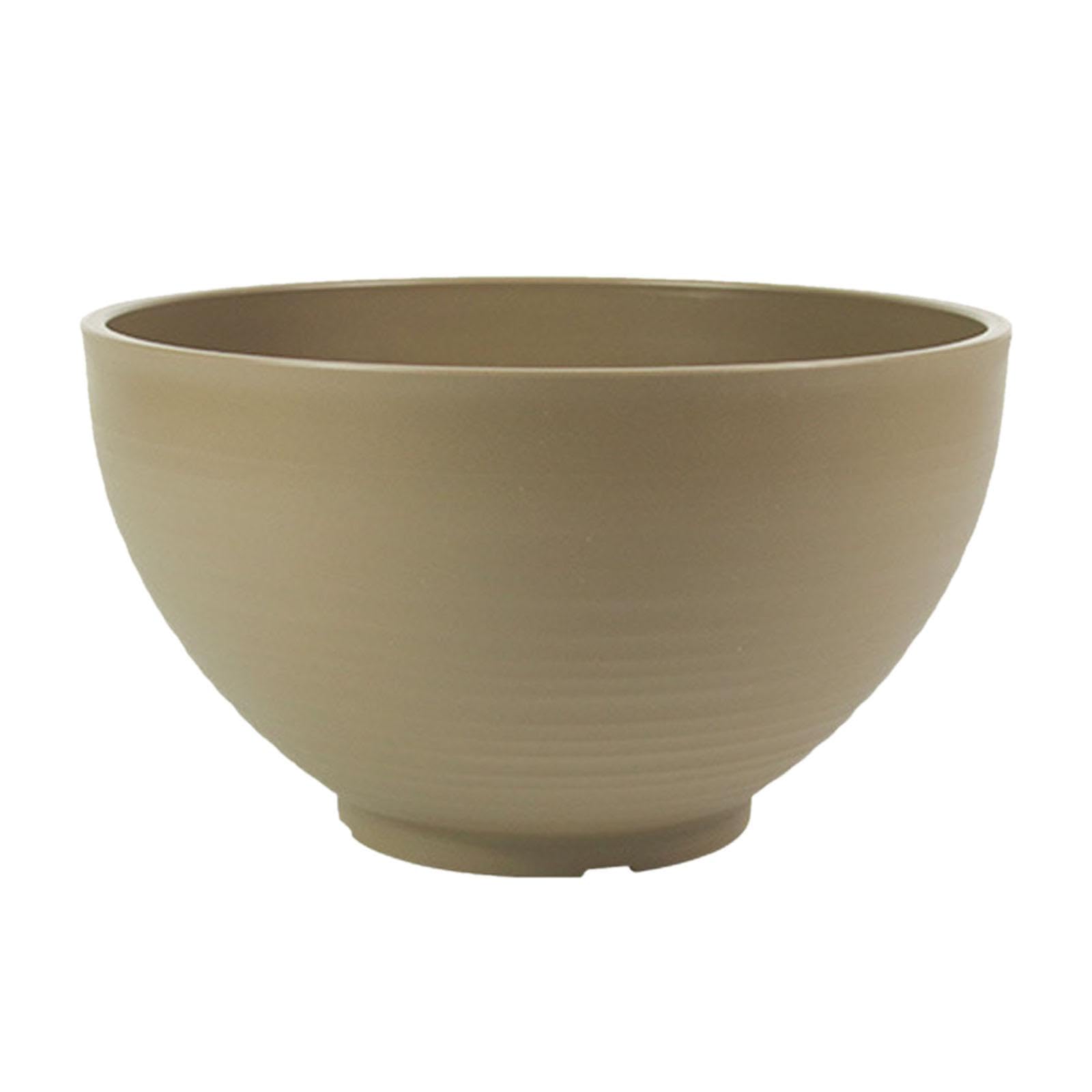 UJEAVETTE Garden Bowl Planter Bonsai Water Plant Pot for Garden Outdoor Indoor Balcony 30cm Earthy Yellow-image-10