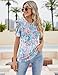 Trendy Tops for Women 2026 Spring Summer Outfits for Women 2026 Business Casual Outfits Women's Tops Dressy Casual Color Printing S