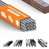 TIVENDIS Konstruktionsprofil 20x20 Nut 6 Set 12 Stück 2 Meter Aluminium Alu Profil silber eloxiert Systemprofil für Rahmenbau und Montage