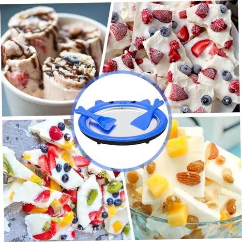 Eiscrememacher, gewalzte Eismaschine DIY Rollted Eismaschine Eisrollenhersteller gefrorener Joghurthersteller zum Herstellen von Soft Serve Slushies Sorbet Style 2 – Bild 5