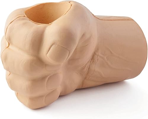 Bigmouth Inc La Bestia gigante con forma de puño, enfriador de bebidas., talla única , Beige