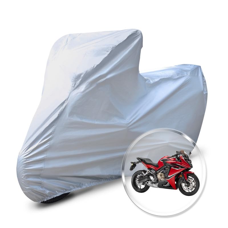 Image of Neodrift 'CrystalMax' Bike Cover for Suitable for Honda CBR650F (All-Weather Motorcycle Protection, Water & UV Resistant, Dustproof, Windproof).