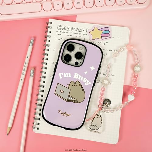 Coque antichoc double couche iPhone 16 Pro iFace Pusheen MagSafe rigide