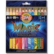 Koh-I-Noor Magic Jumbo Triangular Coloured Pencil Pack of 13