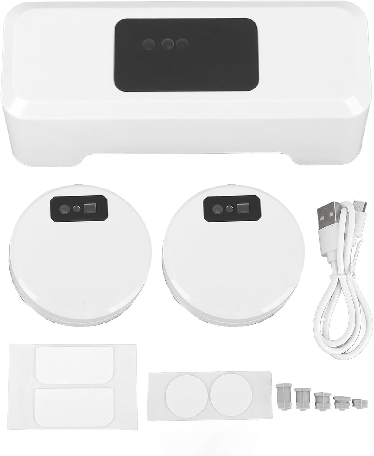 Touchless External Sensor Toilet Flusher Kit Automatic Flush for Household Bathrooms ABS Material