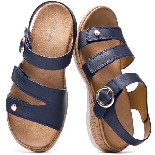 Sandales femme été confortables voûte plantaire Littleplum pour pieds sensibles