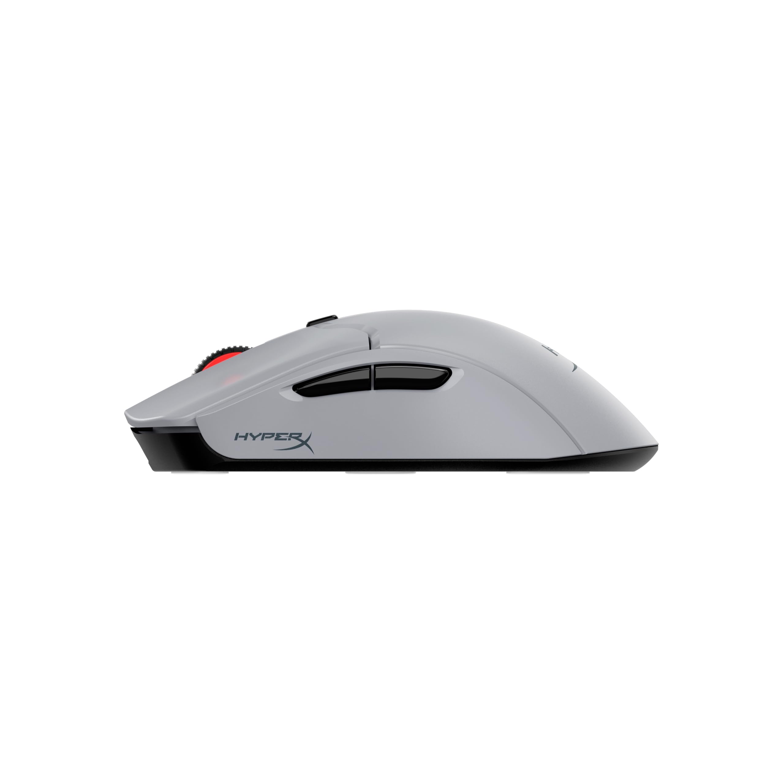 HyperX Pulsefire Haste 2 Pro Wireless, Souris Gaming sans Fil Ultra Légère 61 g, Capteur HyperX 26K Jusqu’à 26 000 DPI, Polling Rate 4 000 Hz, Double Connexion sans Fil 2.4 GHz et Bluetooth, Gris