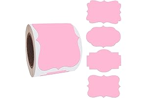 Valentine's Day Heart Name Tags Stickers