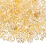 Citrine Loose Gemstone Beads,5-8mm Natural Irregular Chips with Drilled Hole for Jewelry Making, DIY Bracelet Necklace 2 Strands (400pcs)