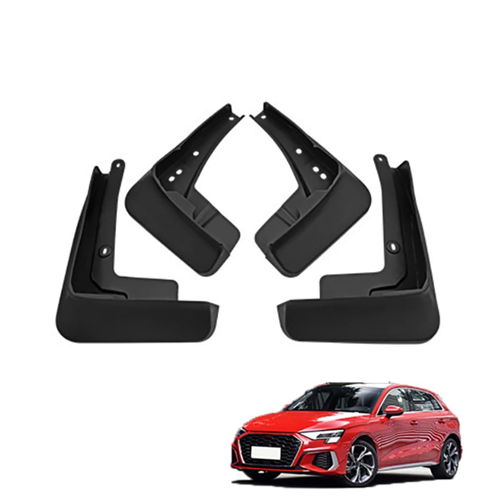 AMHVMU 4pcs Mud Flaps for Audi A3 (Hatchback - Sport Version) 2021