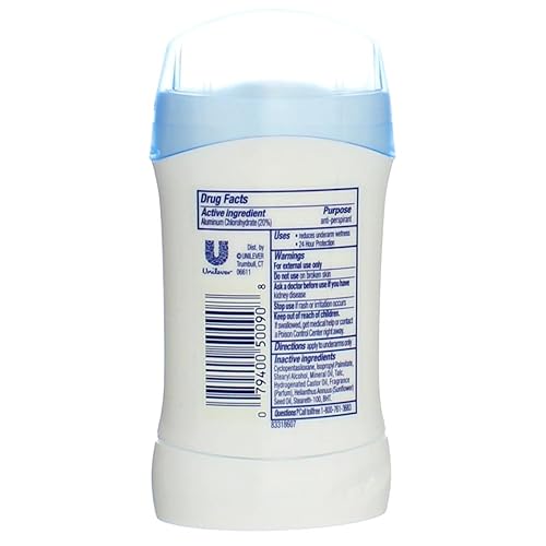 Miniatura 2 de Dove Desodorante antitranspirante invisible sólido fresco 1.60 oz (paquete de 5)