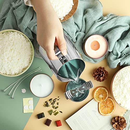 CraftBud Cera de vela de soja para fabricação de velas – Cera de soja natural para fabricação de vel
