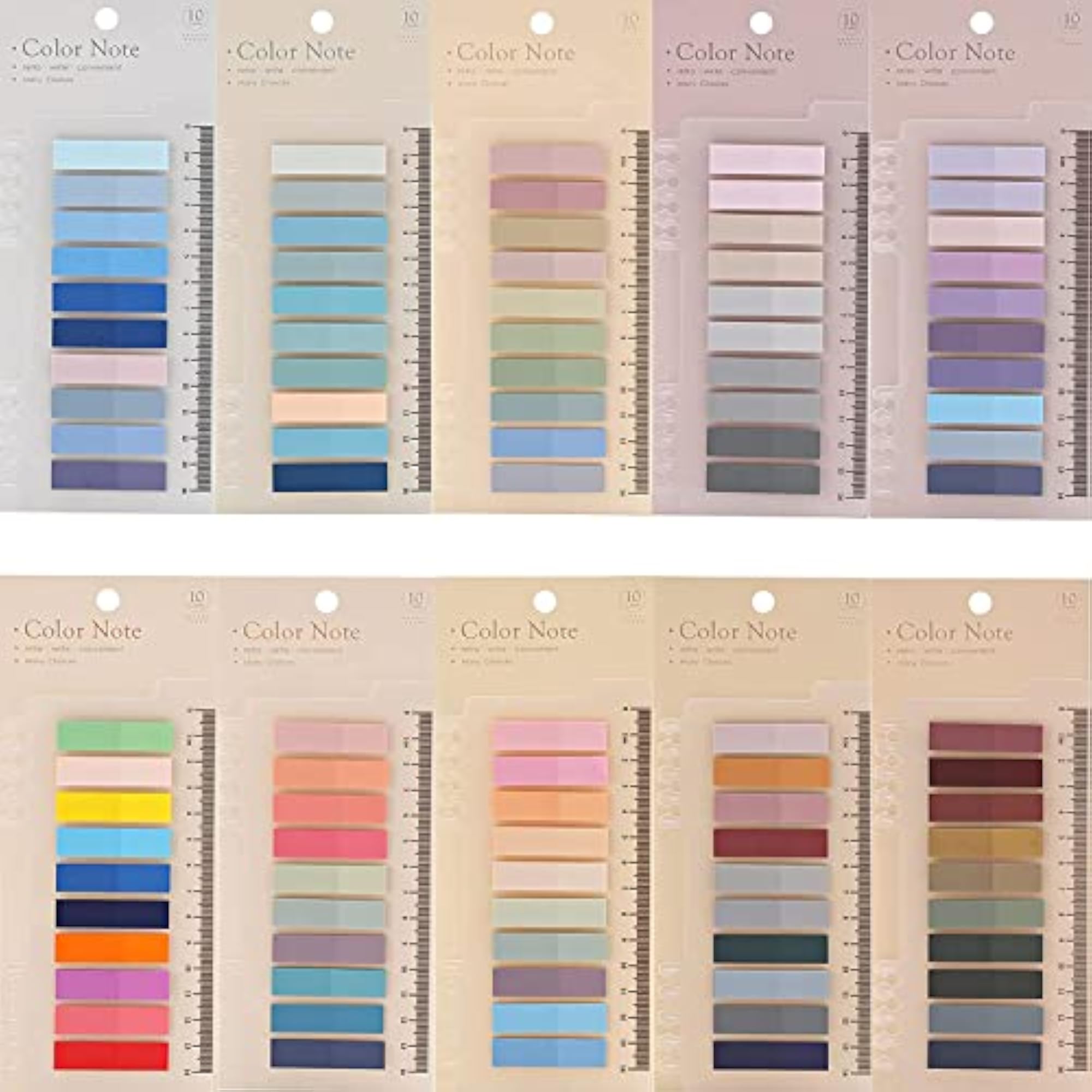 Transparent Clear Sticky Notes Book Flags Tabs
