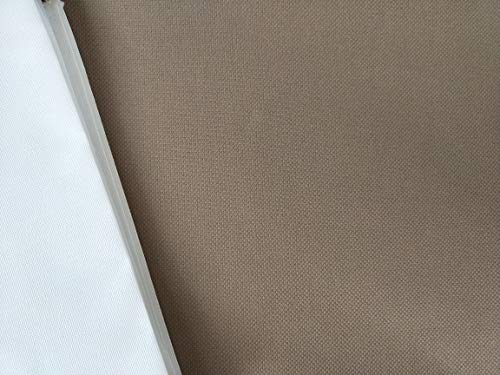 Image of KCS 3 pc of 15 inch x 18 inch Counted Cross Stitch Cotton Aida Cloth Needlework Fabric,14CT,Coffee