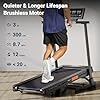 THERUN Treadmill with Incline, 3.0 HP Foldable Treadmills for Home, Brushless Motorized Incline, Treadmill for Home with 0%-12% Auto Incline, 300 LBS Capacity