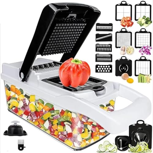 【プロ料理人が推薦】スライサー 多機能 野菜カッター 千切りスライサー 調理器具 セット 野菜スライサー 千切りすりおろし器 スライサー 千切り 千切りスライサー すりおろし器セット(Black)