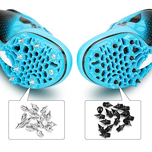 Lejof 1/4 Inch Track Spikes, 120 Pieces Steel Spikes For Track Shoe Spikes Replacements And Spike Wrench For Sports Running Track Shoes #TOP4