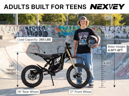 NEXVEY FLASH PRO Electric Dirt Bike