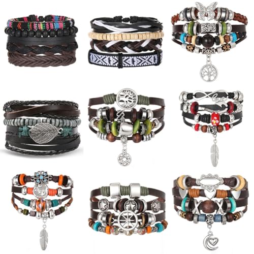 Fairy Grunge Bracelet Leather Aesthetic Bracelets Boho Fairycore Aesthetic Accessories Jewelry