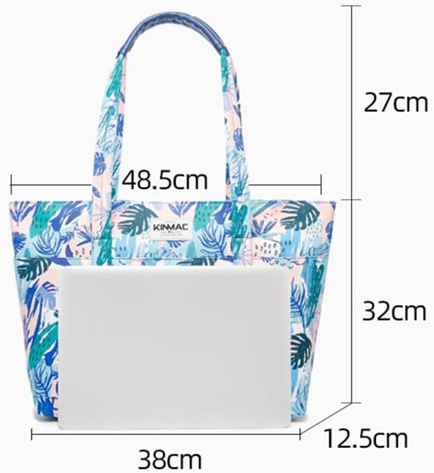 Kinmac Women's Laptop Tote Bag Top Handle Handbag Work Bag for Laptop Computer Up to 15.6 inch - Image 4