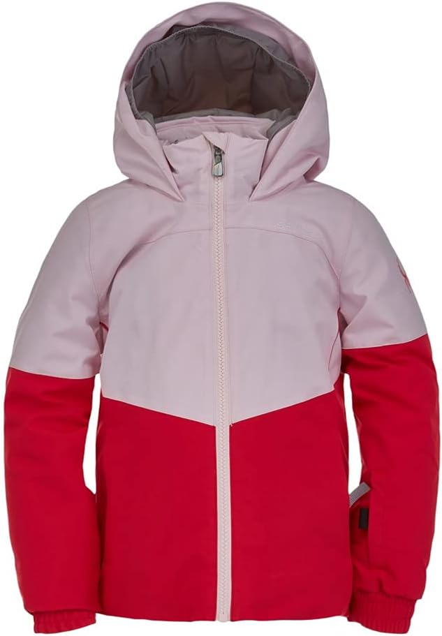 Spyder Girl's Conquer Jacket (Toddler/Little Kids) Cerise 4 Little Kids
