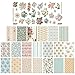Tim Holtz Idea-Ology, Worn Wallpaper Scraps, 94122,silver