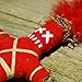 Wanga Doll - Muñeca de vudú con aguja e instrucciones de rituales (idioma español no garantizado), color rojo