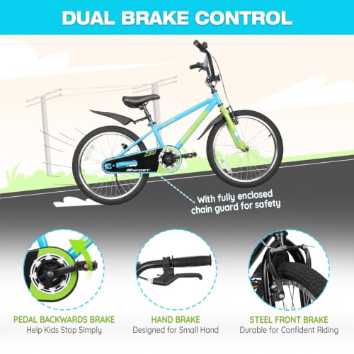 Yventix 20 Inch BMX Style Bike
