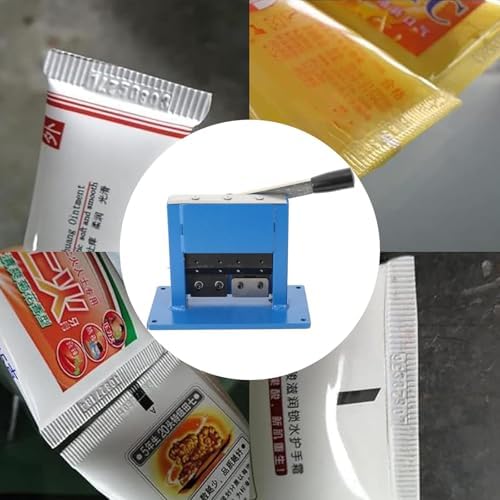 Heavy Duty Manual Tube Sealer - Versatile Hand Pressure Equipment for Cosmetics, Medicine, Food, and Toothpaste