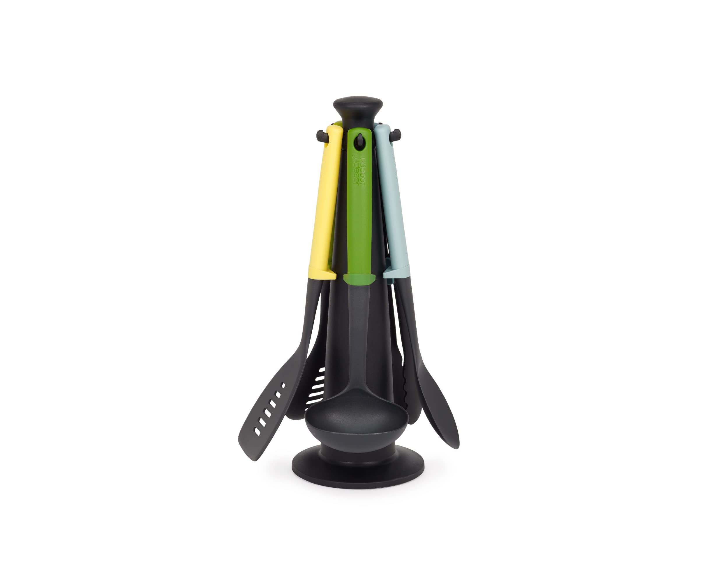 Ensemble d'ustensiles de cuisine Joseph Joseph 5 pièces avec support Opale
