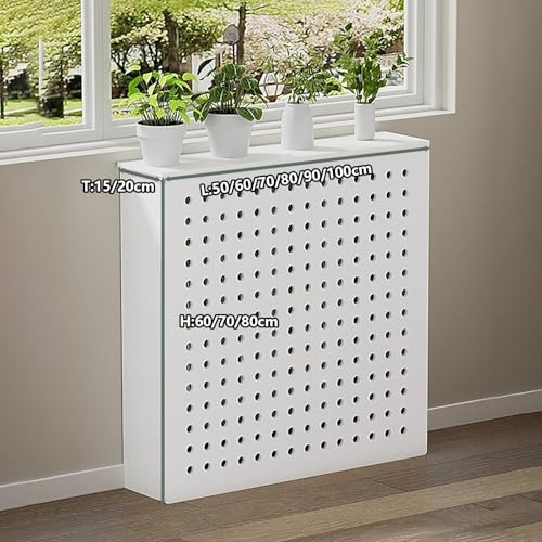 Couvercle de radiateur avec étagère de rangement installation facile - 6