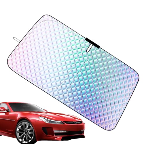 Qutalmi Cortina Solar para Coche - Cobertor Solar Ligero Y Plegable,Protección UV Portátil para Privacidad, Reducción De Calor En Viajes Y Vehículos, Aparcamiento De Autos Y Camionetas