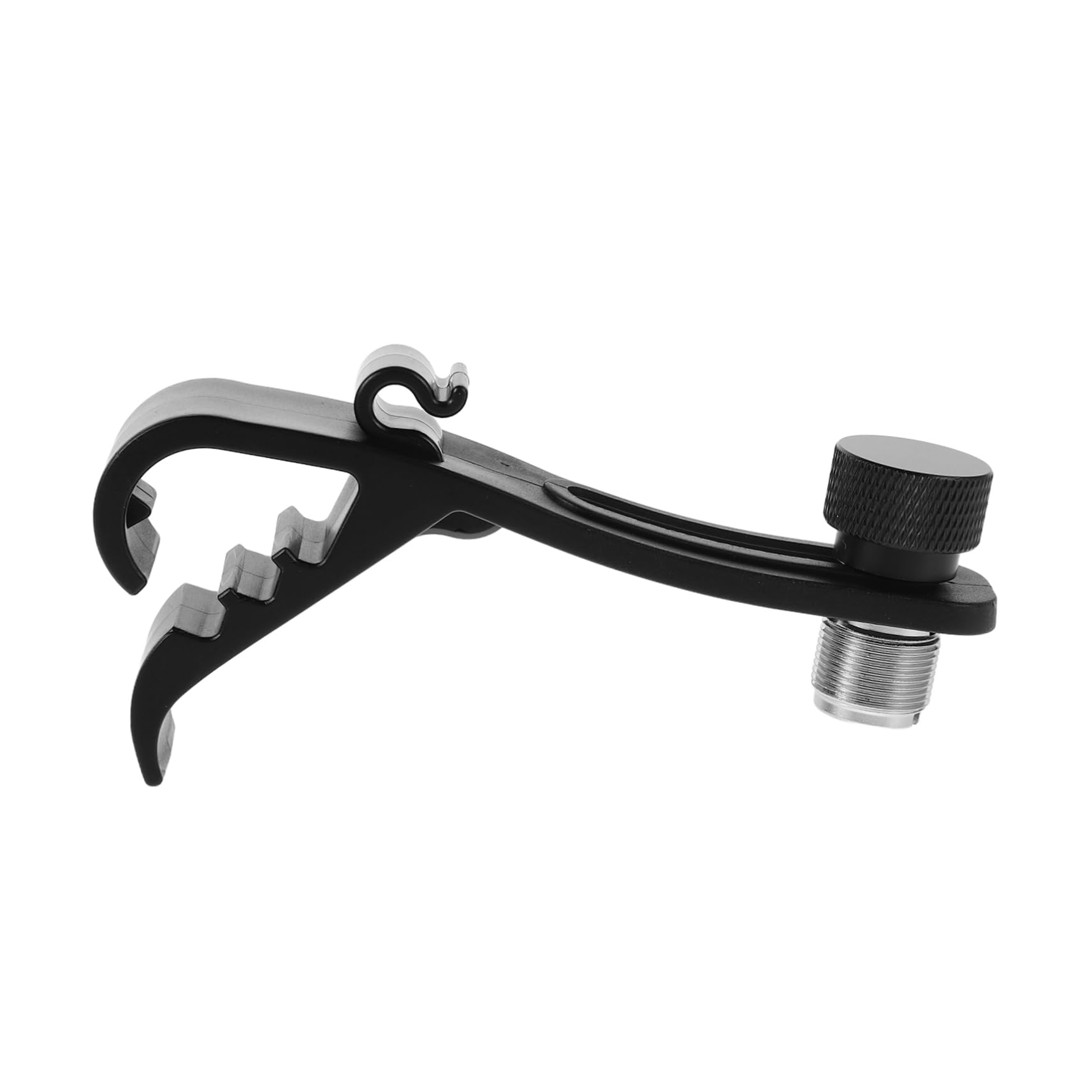 BESPORTBLE Drum Microphone Clip Adjustable Drum Mount Holder for Various Shockproof Design Firm Grip for Secure Mic Placement Musical Instrument Accessory for Drummers