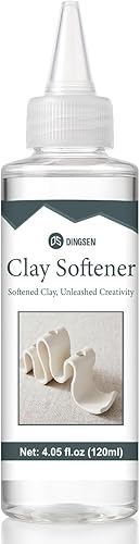 Suavizante de arcilla polimérica de alta calidad revive arcilla endurecida, mejora la flexibilidad y la adherencia, añade brillo después de hornear,