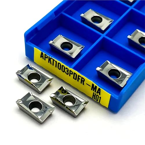 APKT1003PDFR MA H01 Inserto de Carburo para Fresado miniatura 1
