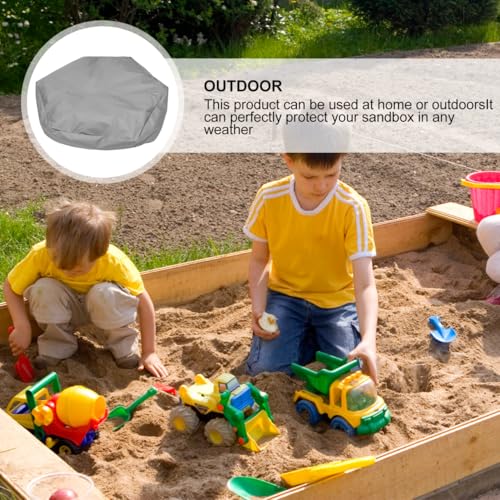 Housse de protection pour bac à sable Toyvian hexagonale durable - 6