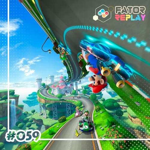 Fator Replay #059 - Mario Kart 8 Podcast Por  arte de portada