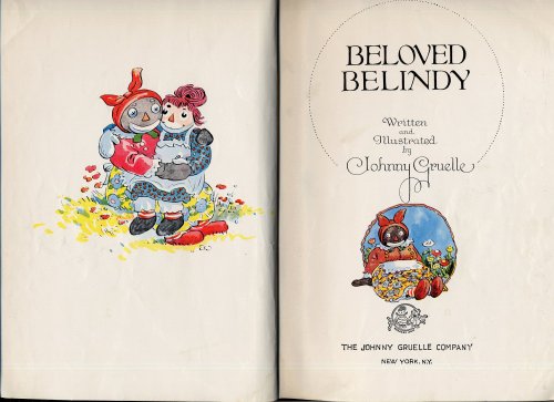 BELOVED BELINDY A Raggedy Ann Book by Johnny Gr... B001KYWPGW Book Cover