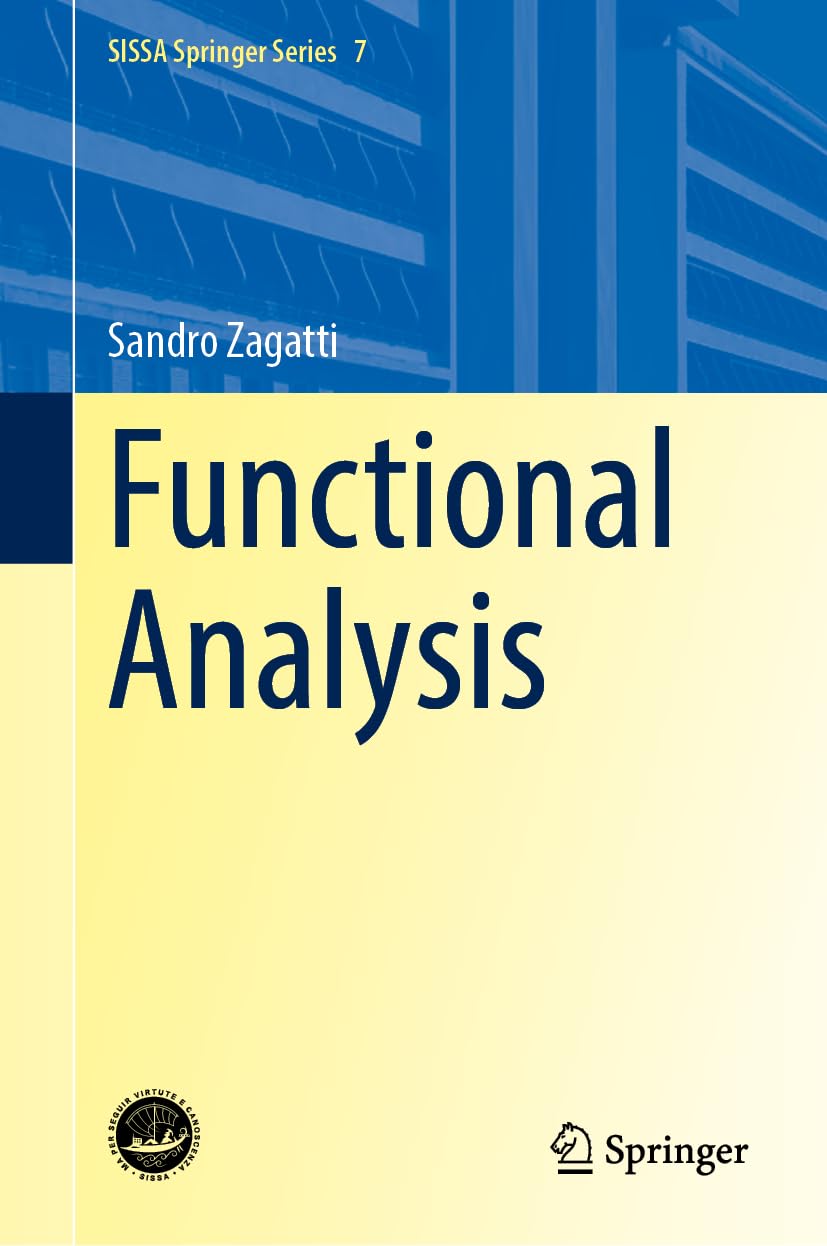 Functional Analysis by Sandro Zagatti (Hardback Book)