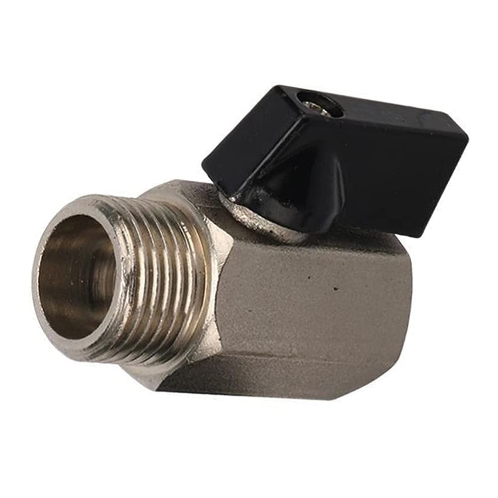 Bloc De Distribution D'air En Aluminium Massif - Robinets à Bille Laiton 1/2" BSP - 1 Entrée / 4 Sorties (modèles 2-10 Voies) - 7