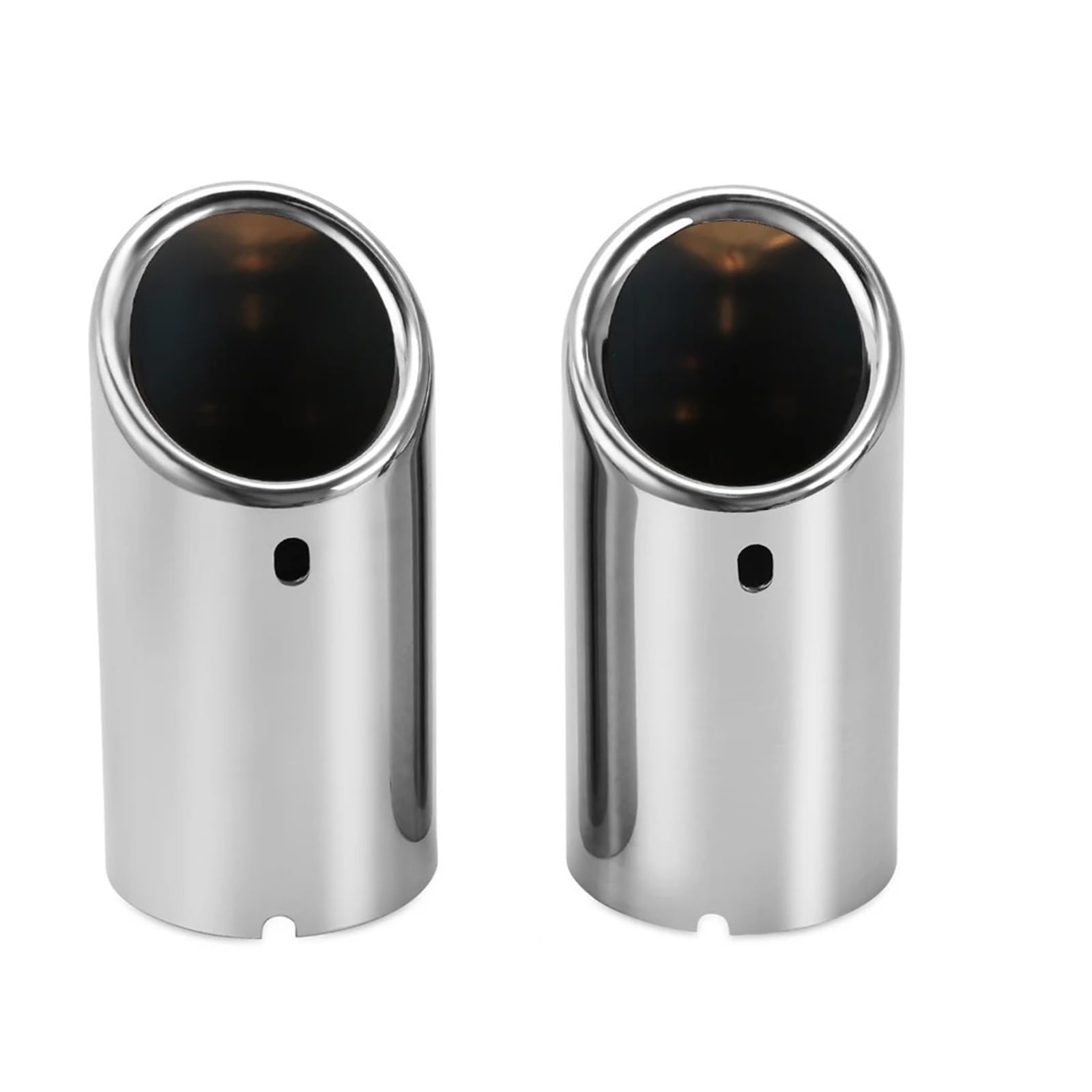 Terminale Scarico Per A3 Per A4 Per Q5 2009 2010 2011 2012 2013 2014 2015 2016 Tubo Di Scarico In Acciaio Inossidabile Per Auto Accessori Per Auto Stile Auto Auto Tubi Scappamento(Silver)